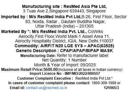 ResMed AirFit™ N20 Nasal Mask