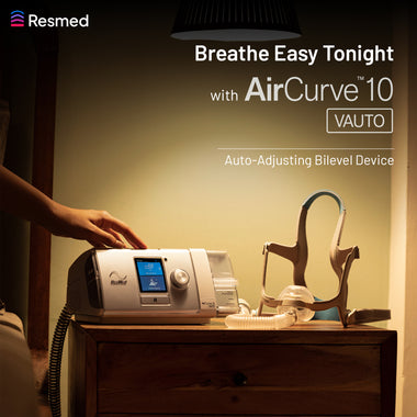AirCurve™ 10 VAuto 4G Tripack With Humidifier and ClimateLineAir™ Tube