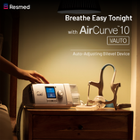 AirCurve™ 10 VAuto 4G Tripack With Humidifier and ClimateLineAir™ Tube