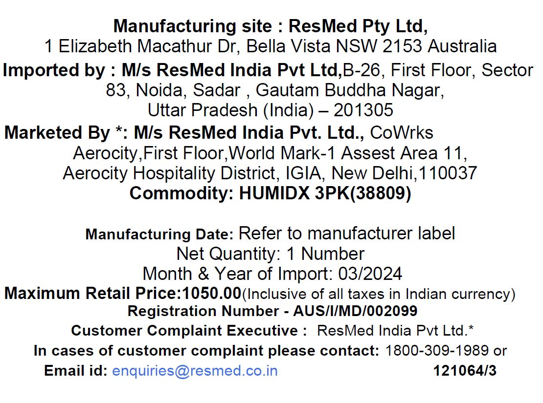 Humid™  X - Pack of 3 (2 Units)