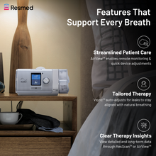 Load image into Gallery viewer, AirCurve™  10 VAuto - Tripack - 4G (with humidifier and climateline tube)
