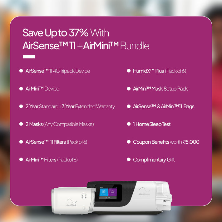 Resmed AirMini Automatic CPAP Machine | Resmed India