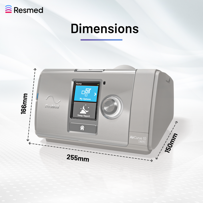 AirCurve™ 10 VAuto 4G Tripack With Humidifier and ClimateLineAir™ Tube