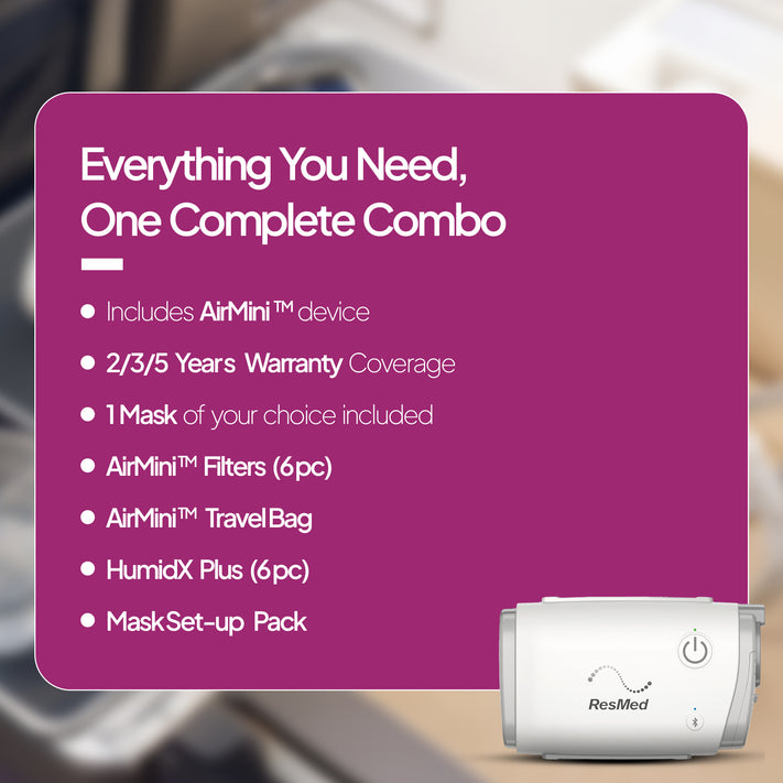 Resmed AirMini Automatic CPAP Machine | Resmed India