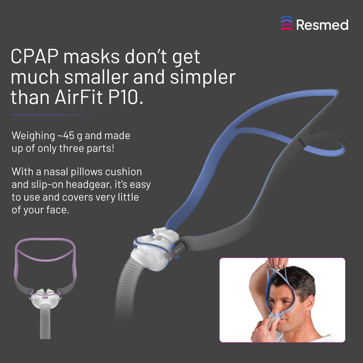 ResMed AirFit™ P10 Nasal Pillow Mask