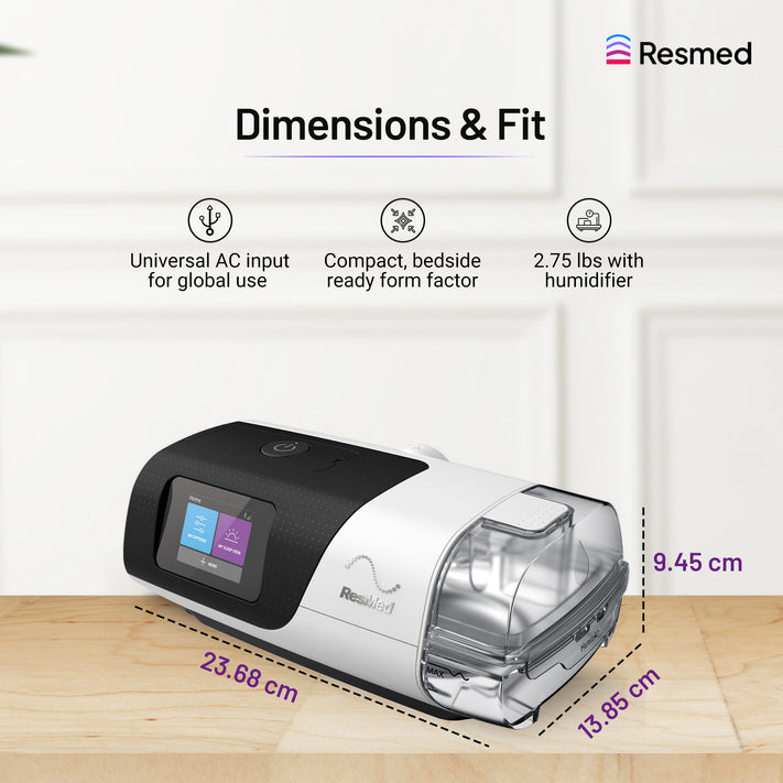 AirSense™ 11 AutoSet™ 4G Tripack - With Humidifier and ClimateLineAir™ Tube