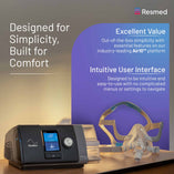 AirStart™ 10 APAP with humidification and tube