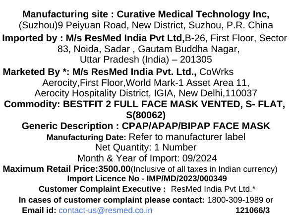 ResMed Best Fit 2 Full Face Mask