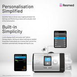 Resmed Lumis™ 150 VPAP ST Non‑Invasive Ventilator – Tripack 4G