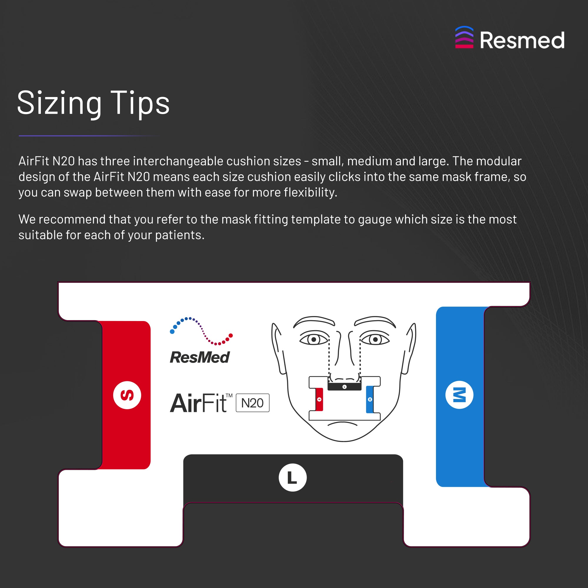ResMed AirFit™ N20 Nasal Mask | Resmed India
