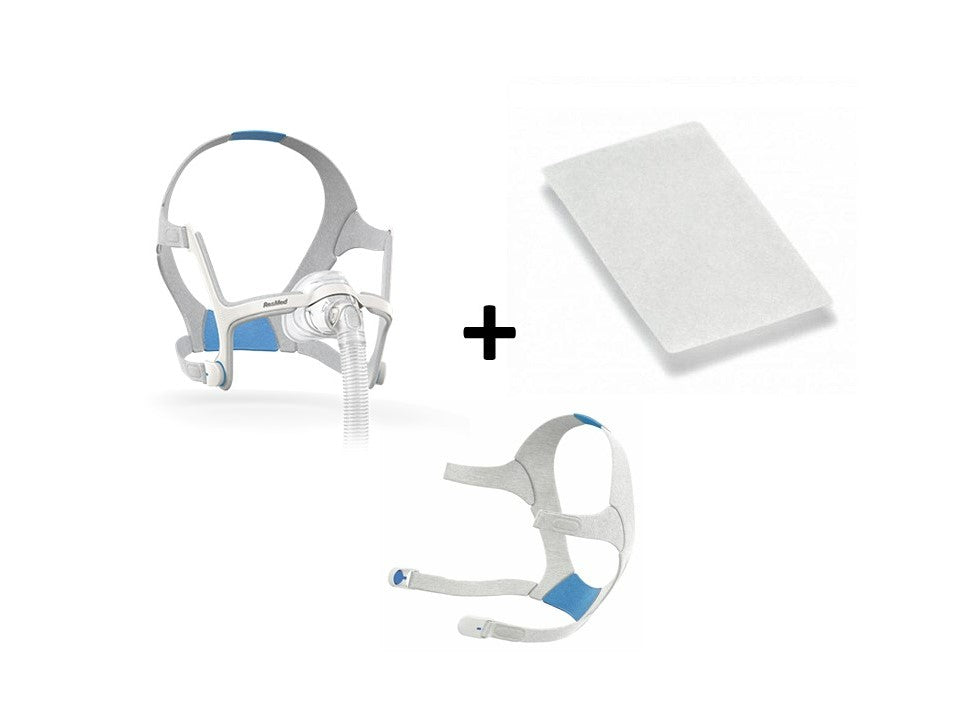 N20 Mask (1) + Headgears (1) + Filters pack of 3