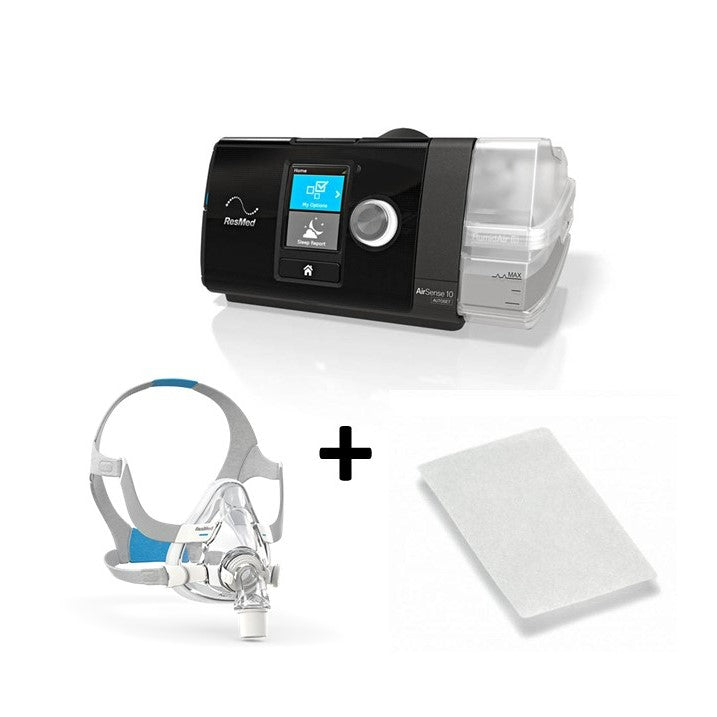 AirSense™  10 Autoset Tripack Combo Offer (Device + F20 Mask + 3 filters)